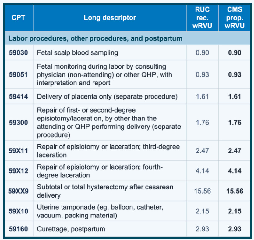 Labor Procedures OBGYN